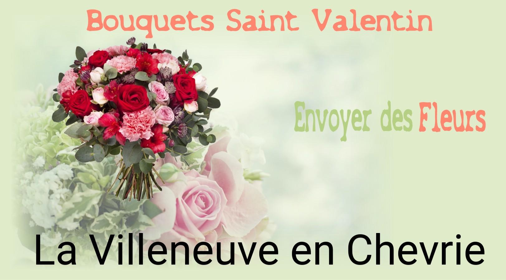 Roses de Saint-Valentin livrées à La Villeneuve-en-Chevrie